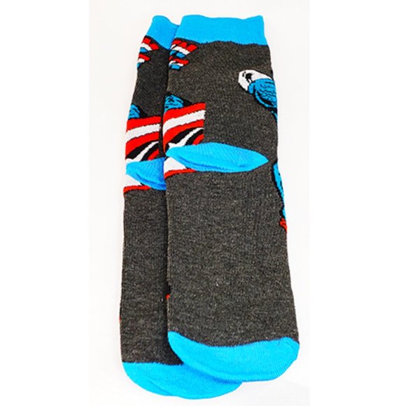 Disney Anime Socks Avengers Marvel Cartoon Figure , Capt. America - New WOT - Picture 3 of 6